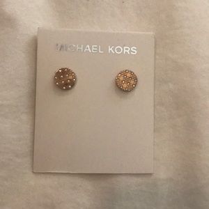 Michael Kors Rose Gold Earrings